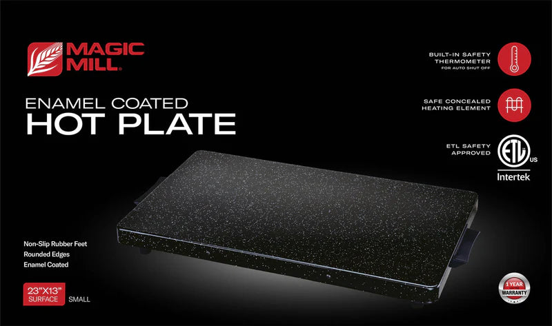 Magic Mill Small Hot Plate 23”X13
