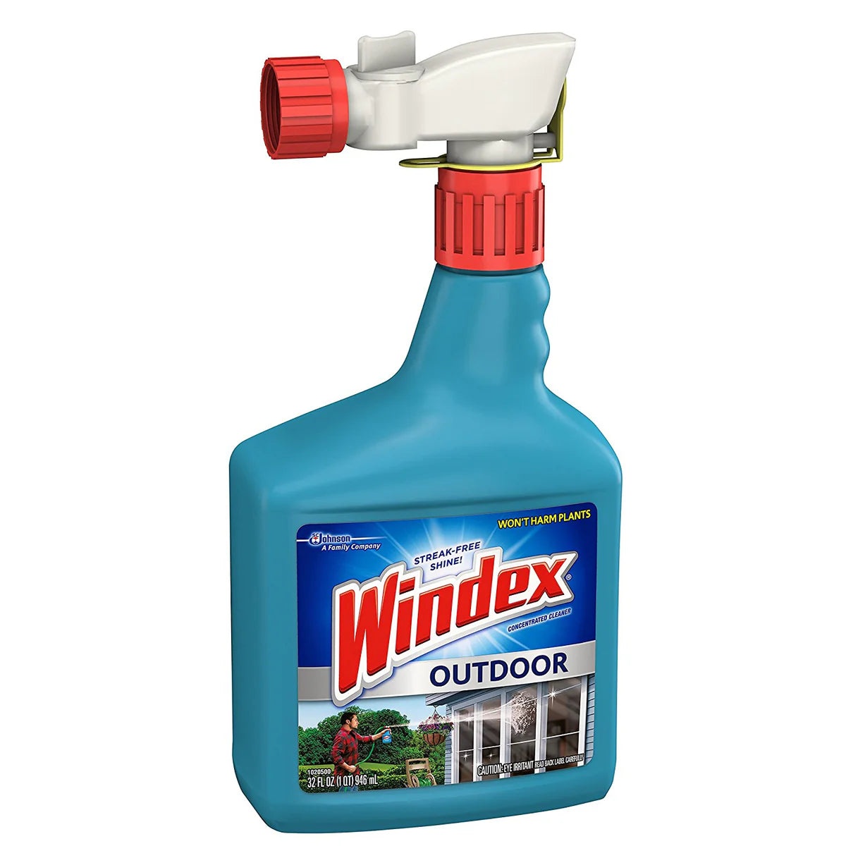 Windex Outdoor Sprayer Blue Bottle - 32oz