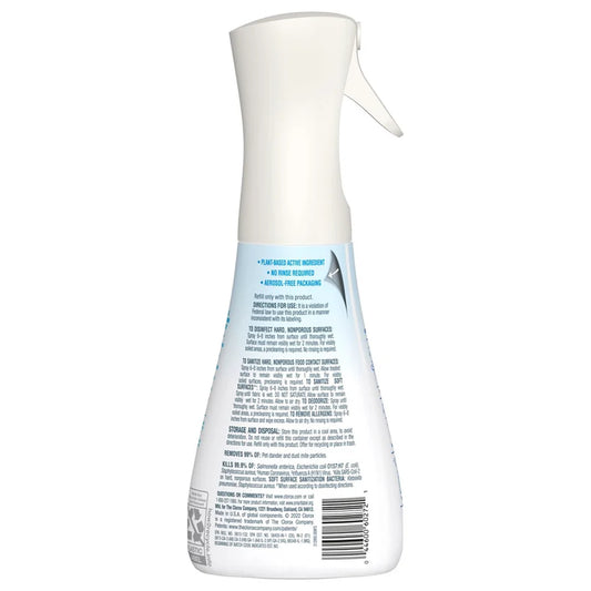 Clorox Disinfecting Mist Free & Clear Of Fragrances & Dyes - 14oz