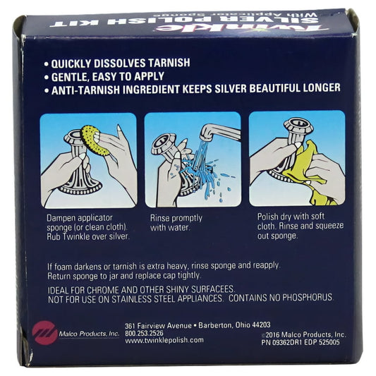 TWINKLE SILVER POLISH KIT 4 3/8 oz