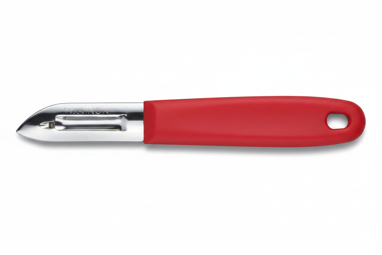 Victorinox Double Edge Nylon Handle Potato Peeler Red