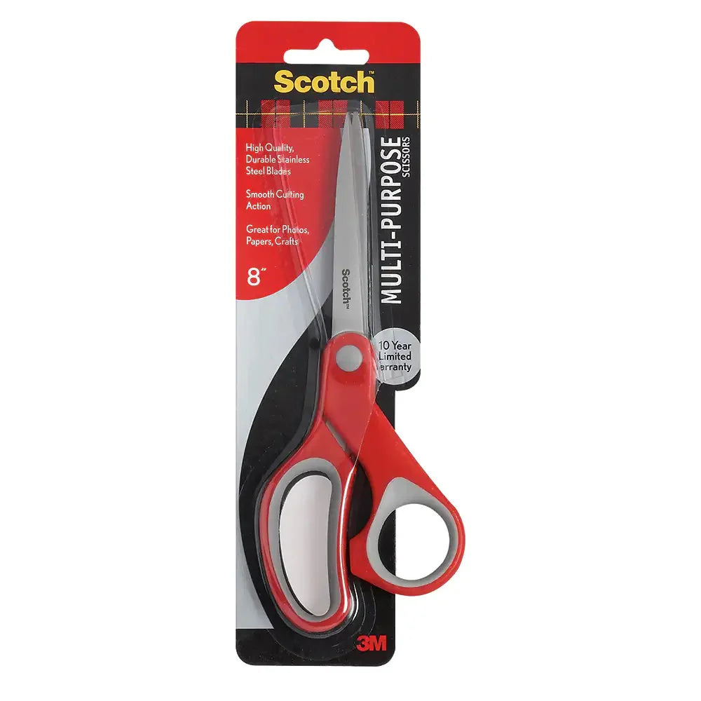 Scotch Multi-Purpose 8 in Scissors 1428 - 1ct