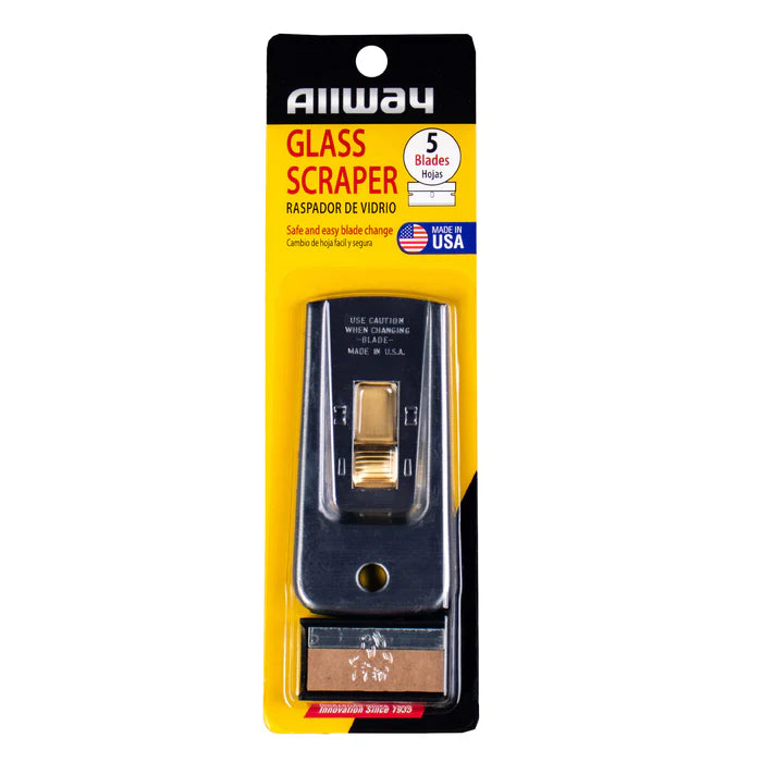Glass scraper five blades made in USA