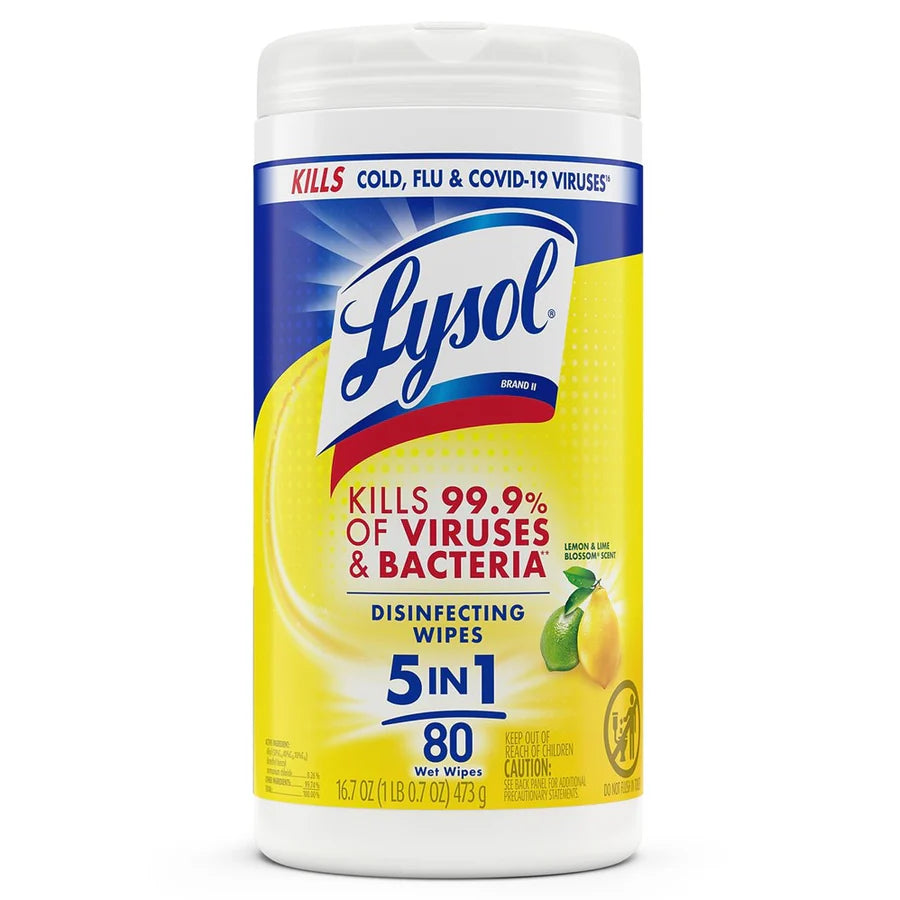 Lysol Disinfecting Wipes 80.s