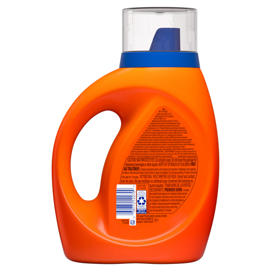 Tide Bleach Alternative Liquid Laundry Detergent Original Scent 29 Loads He Compatible