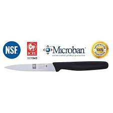 Tools ICEL 4-inch Straight Paring Knife, Black