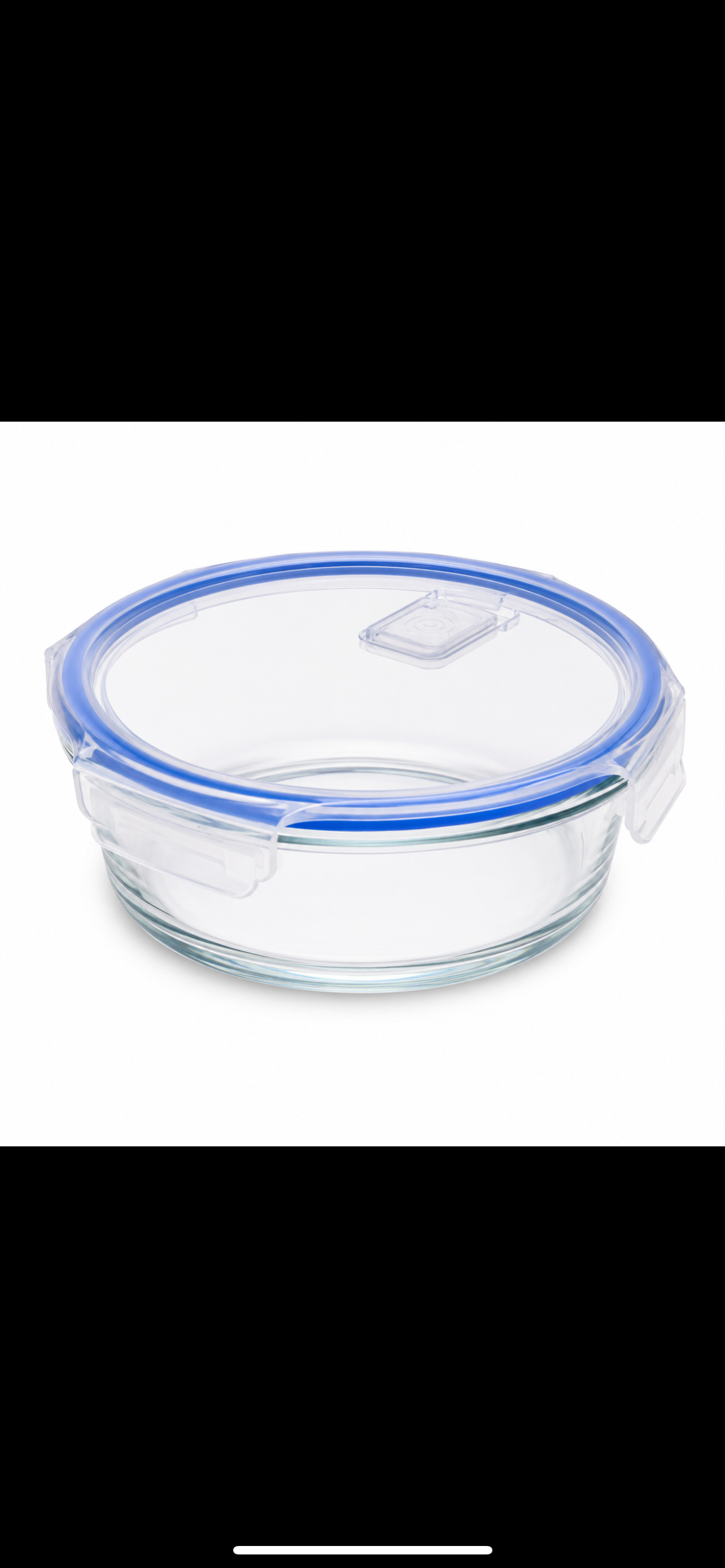 Round food container