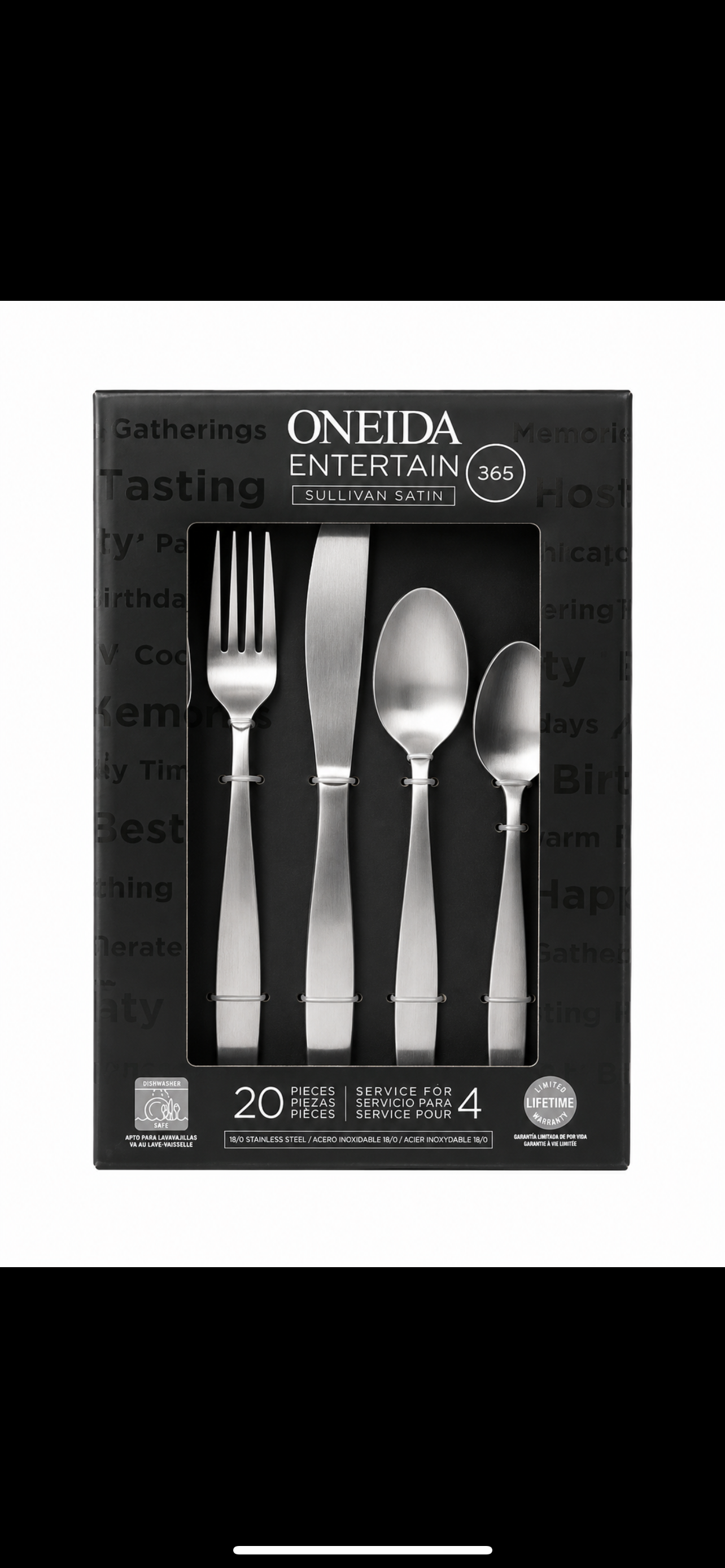 Flatware 20 pieces service for 4