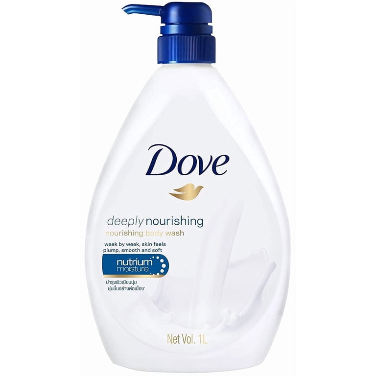 Dove Body Wash 33.8Oz W/Pump Deeply Nourishing