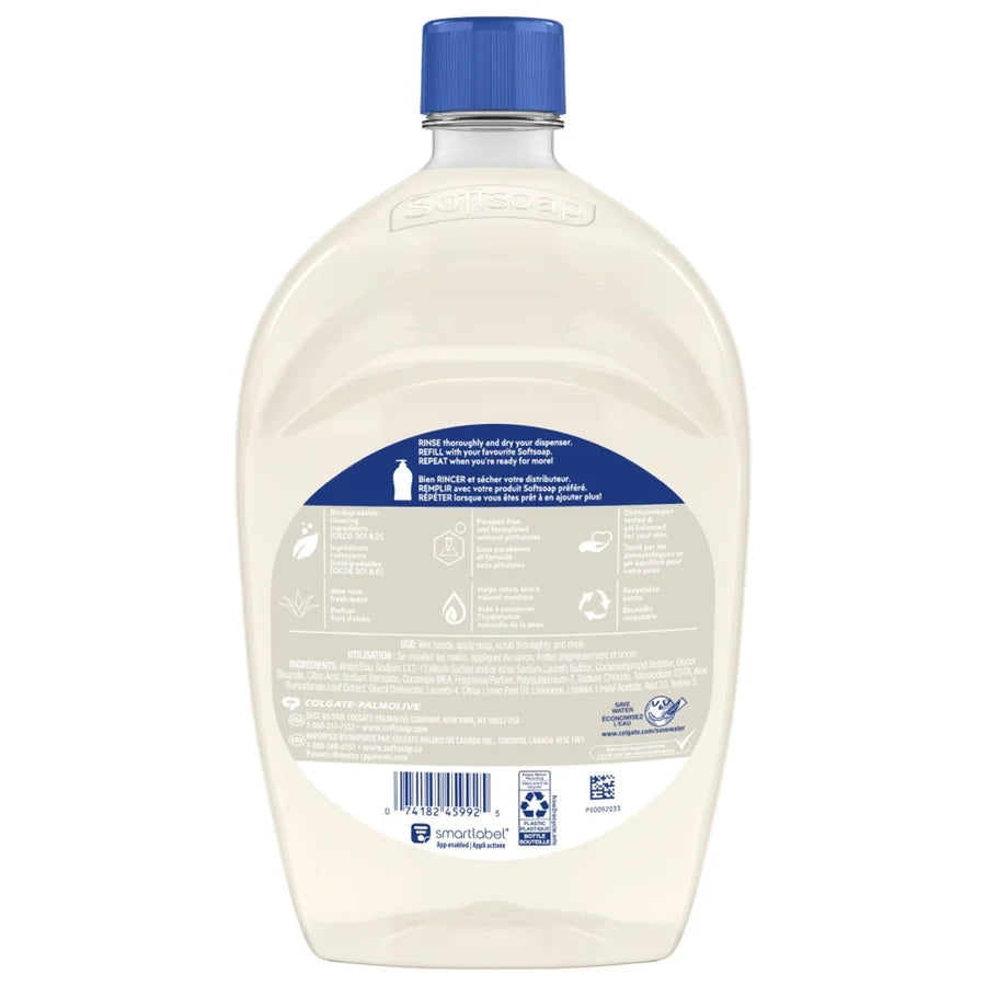 Softsoap Liquid Hand Soap Soothing Clean Refill - 50oz