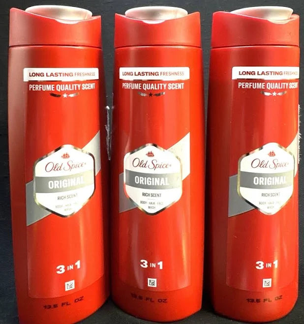 Old Spice B-Wash 13.5oz Original 3in1 single