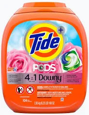 Tide Podes 104 ct W-Downy April Fresh