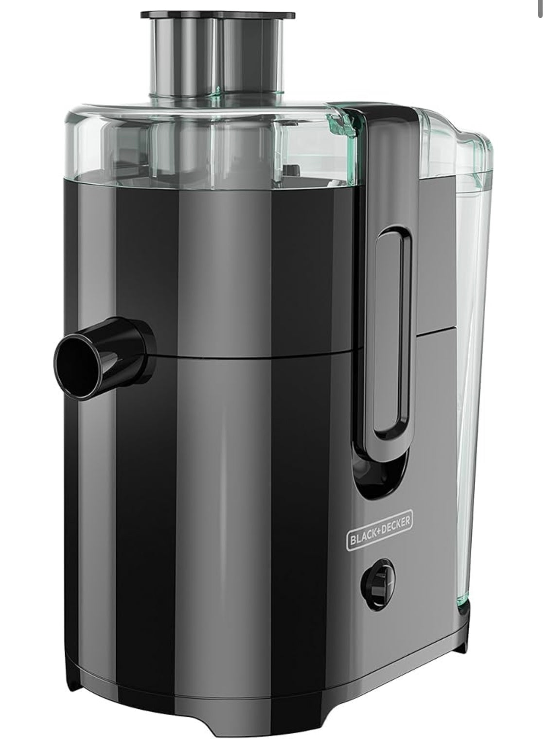 BLACK+DECKER 400-Watt Fruit and Vegetable Juice Extractor, Black