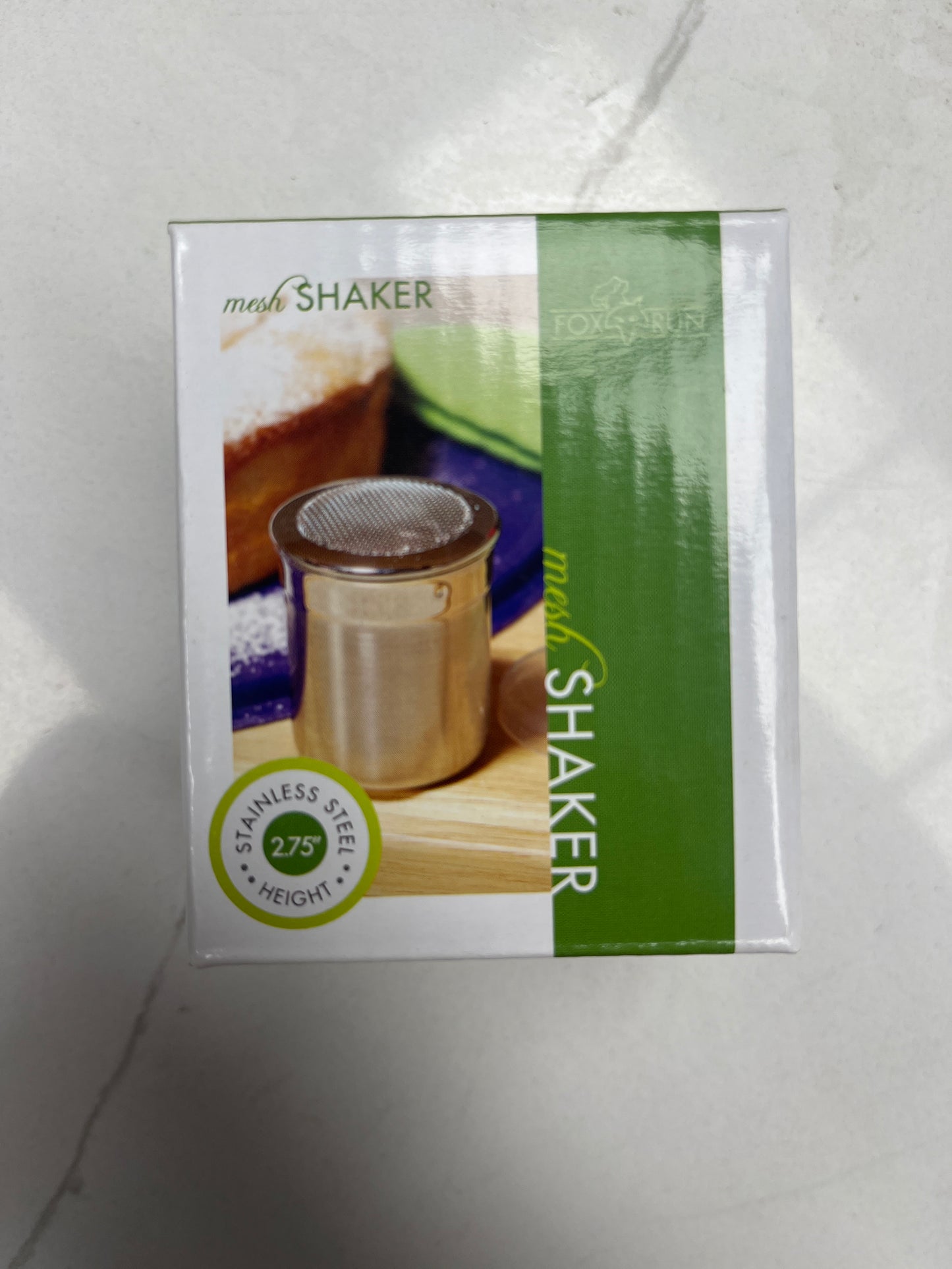 Stainless steel mesh shaker