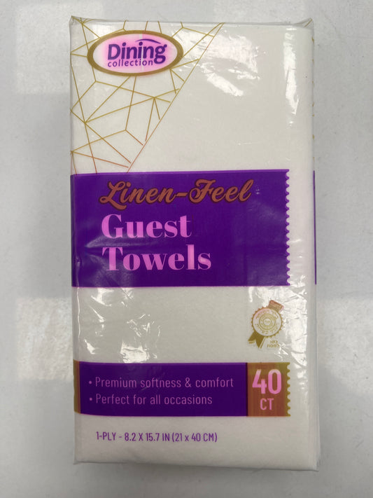Dining collection, guest towels ￼