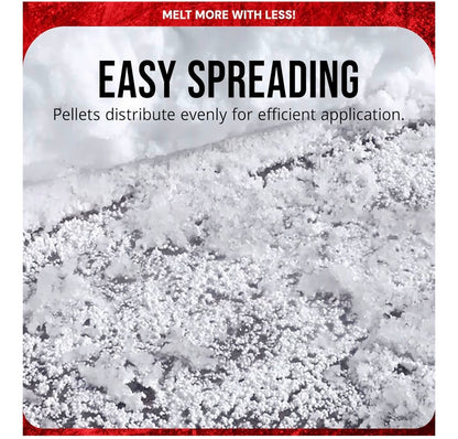 PELADOW CALCIUM PELLETS – 50 LB BAG Calcium Chloride Pellets Snow and Ice Melter