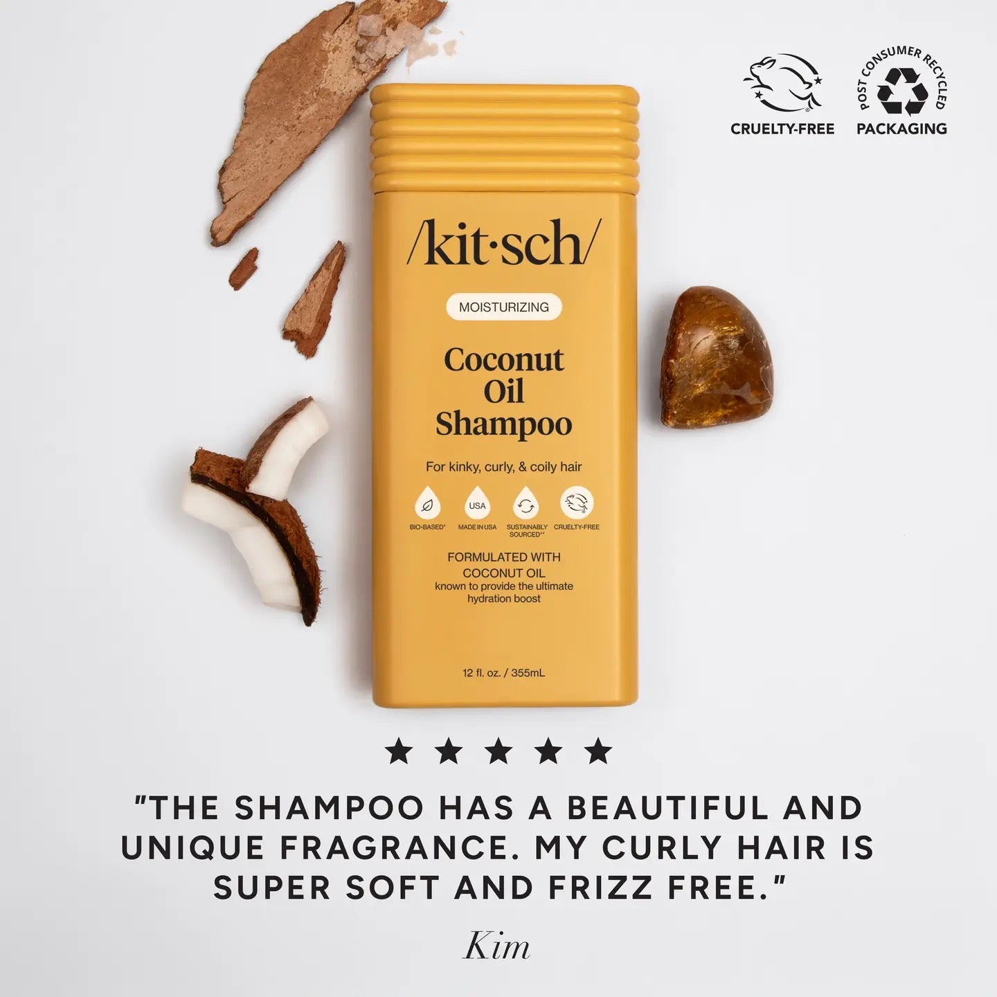 Kit.sch/ moisturizing, coconut oil shampoo