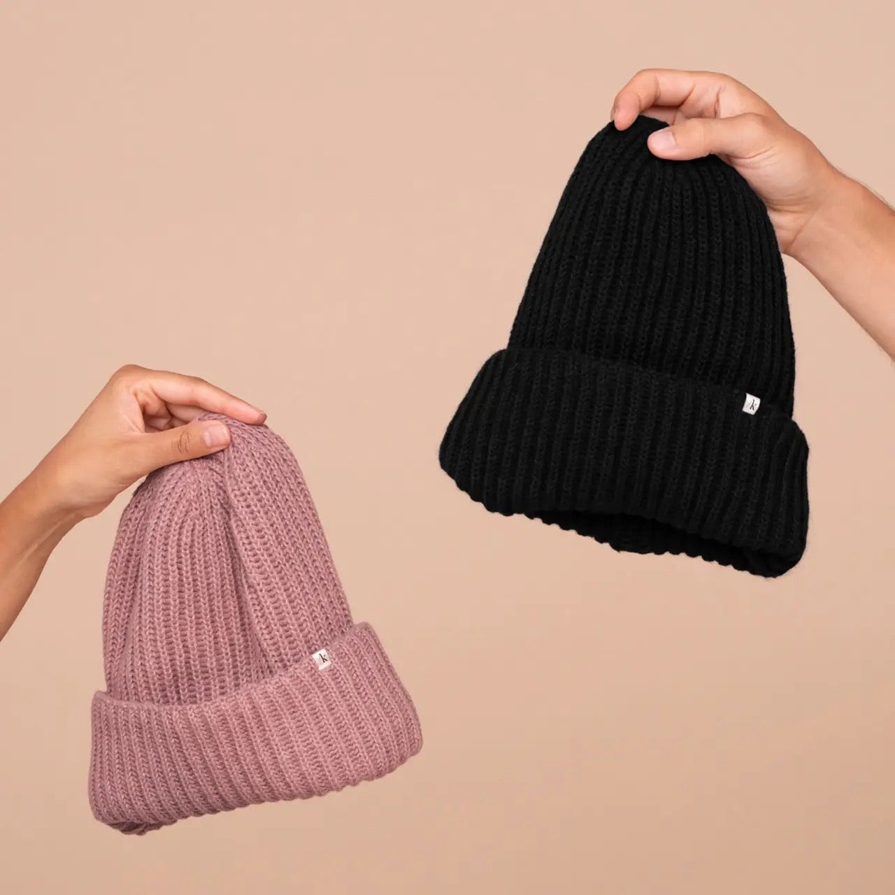 Kit.sch/ glaze satin lined beanie