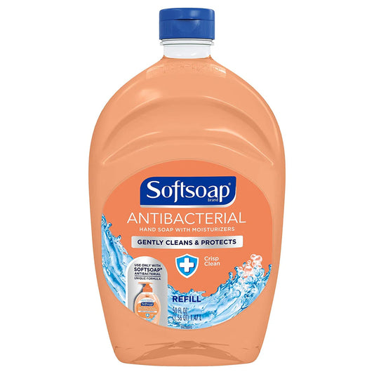 SoftSoap AB Liquid Hand Soap Refill Crisp Clean - 50oz