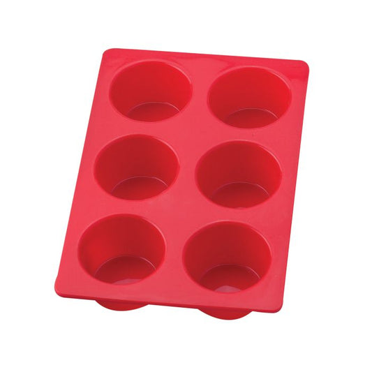 Mrs. Anderson's Baking Silicone Muffin Pan, 6 Cup