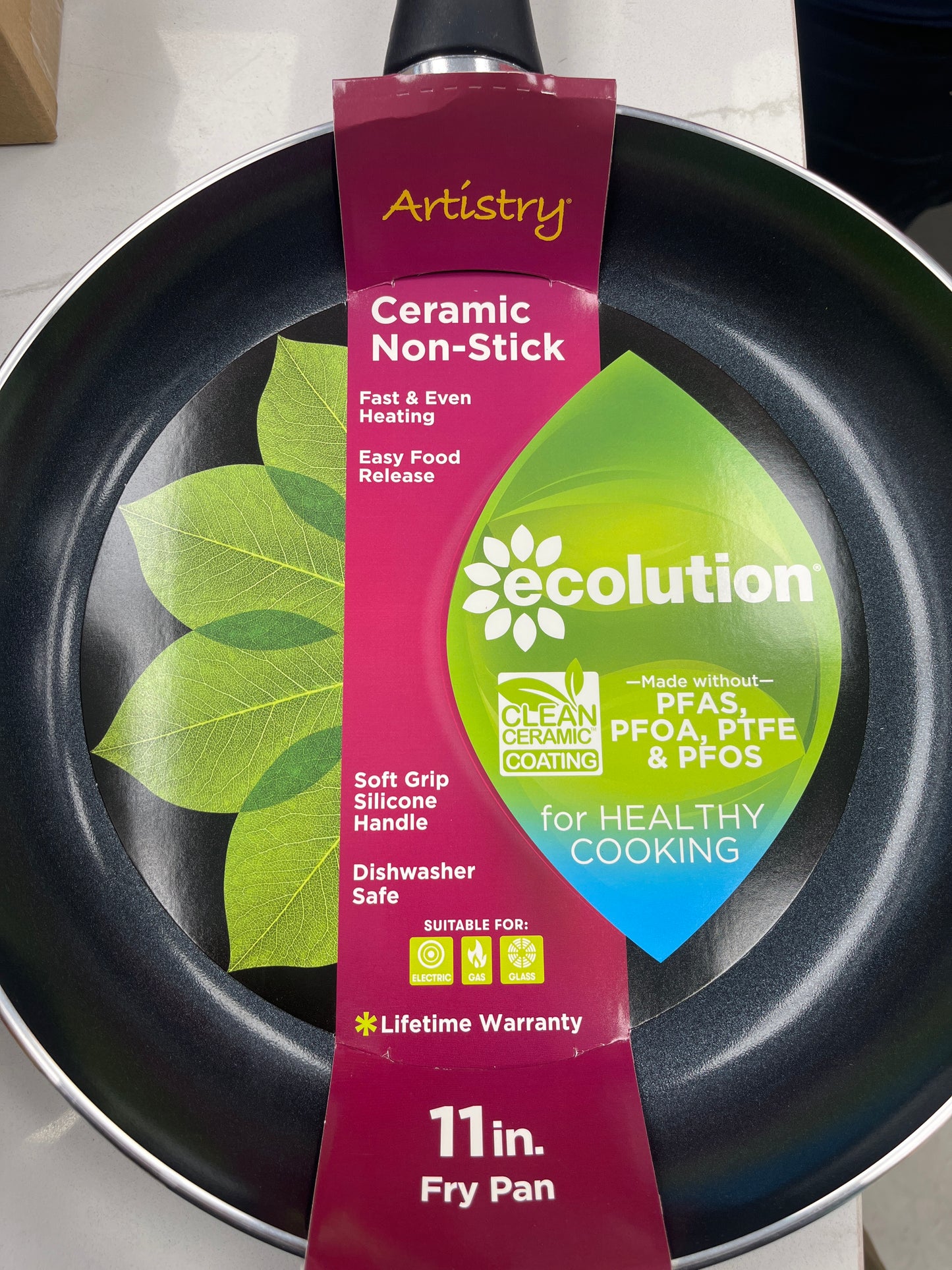 Blabk Non Stick Fry Pan 11"