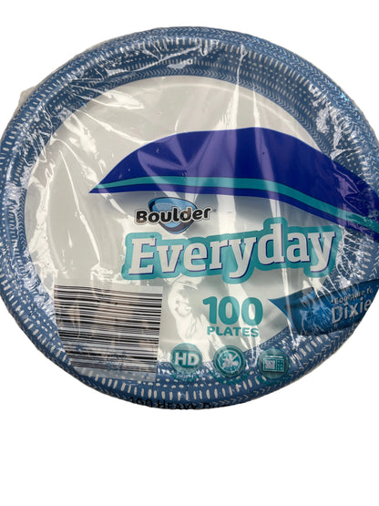 boulder everyday 8.3 inch paper plates 100 pack