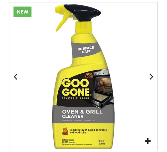 Goo-gone oven & grill cleaner