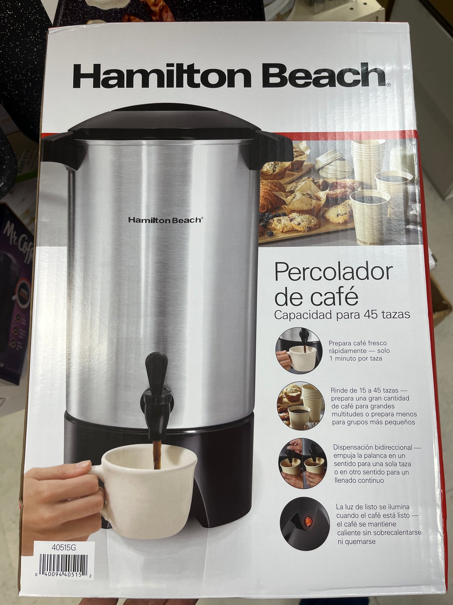 Hamilto.B Coffee Urn 42cup/Alu