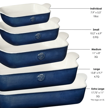 EMILE HENRY France Modern Classics Rectangular Baker 5Q