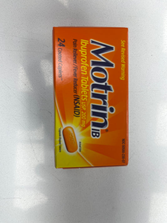 Motrin Caplets 24 ct.