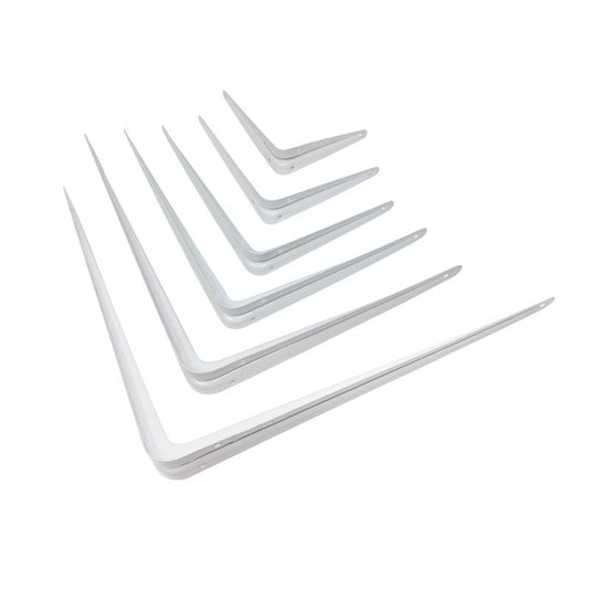 10 in. x 12 in. White Shelf Bracket