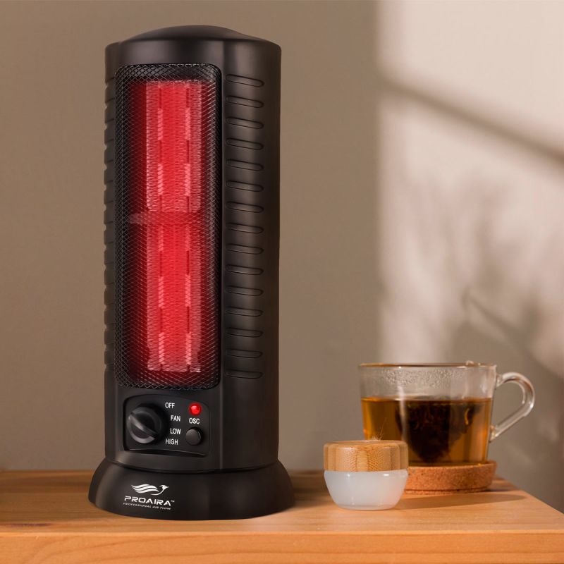 Oscillating Ceramic Tower Heater 1500 watts