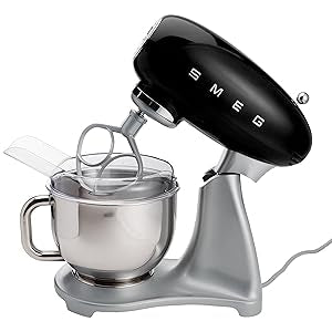 Smeg 5-Quart Stand Mixer-Black