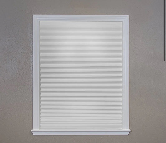 Room darkening 55”W X 75”Long (White) vinyl