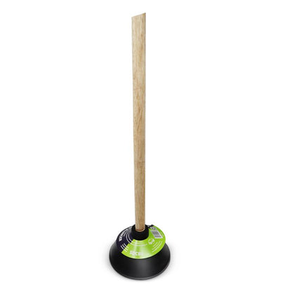 5-3/4" Black Force Cup Plunger