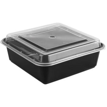 Bento 32oz Square Lunch Boxes (6 Count)