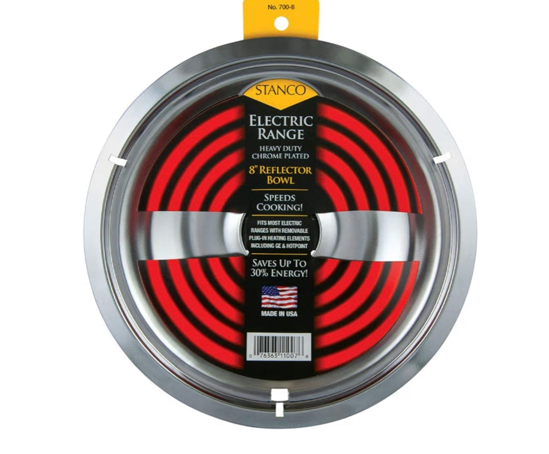 Stanco Metal Prod 8" Chrome Reflector Bowl