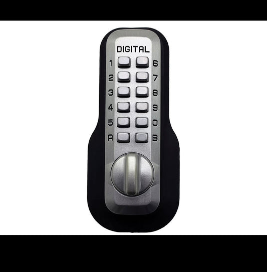 Lock Digital M210 Mechanical Keyless Entry Bump Proof Deadbolt Door Lock Satin gold  Finish