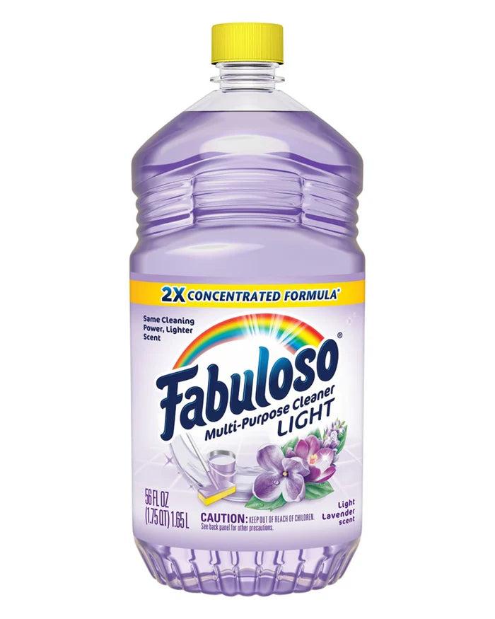 Fabuloso 2X Multi-Purpose Cleaner Light Lavender Scent - 56oz