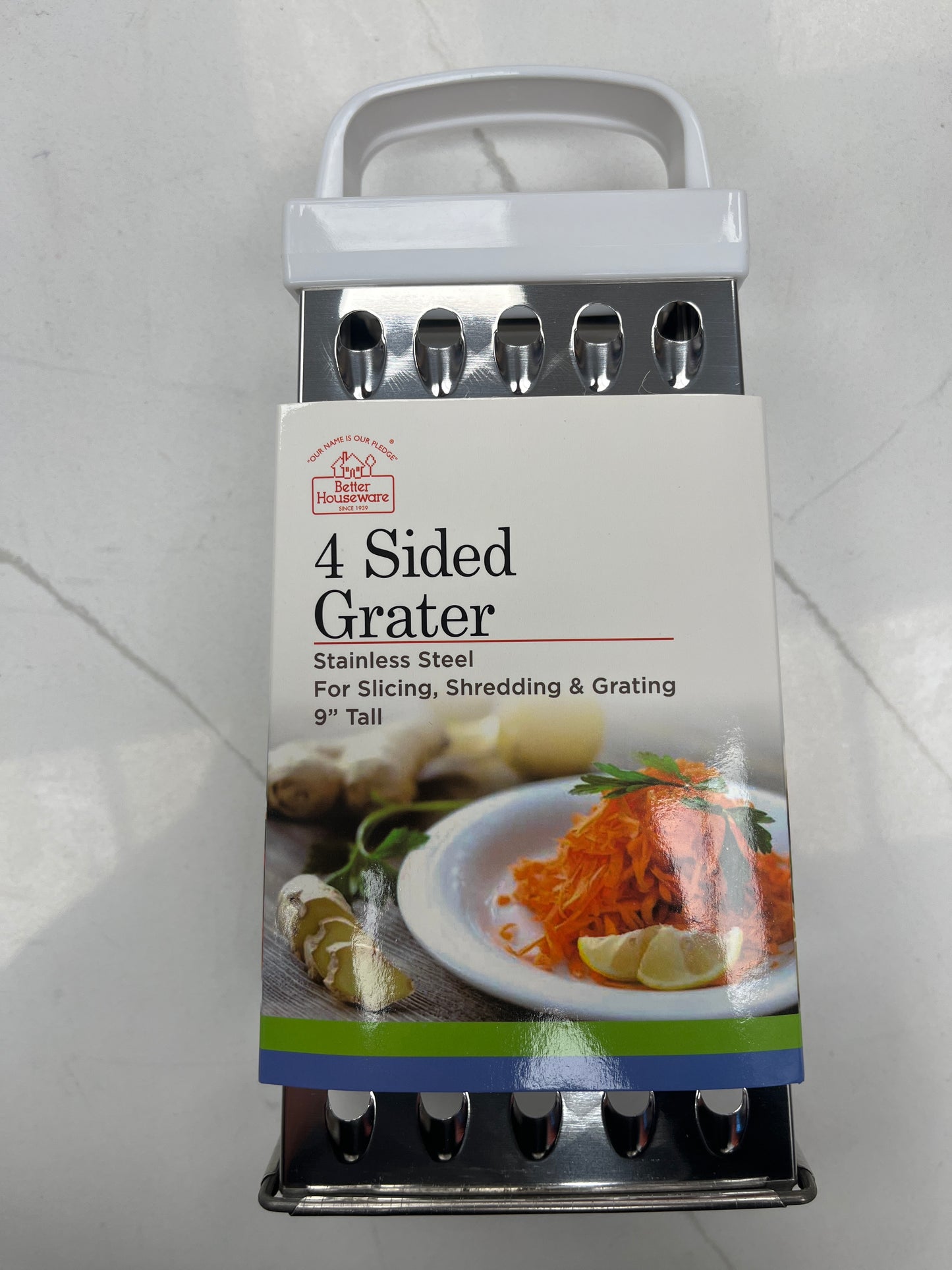 Stainless steel 4 sided grater