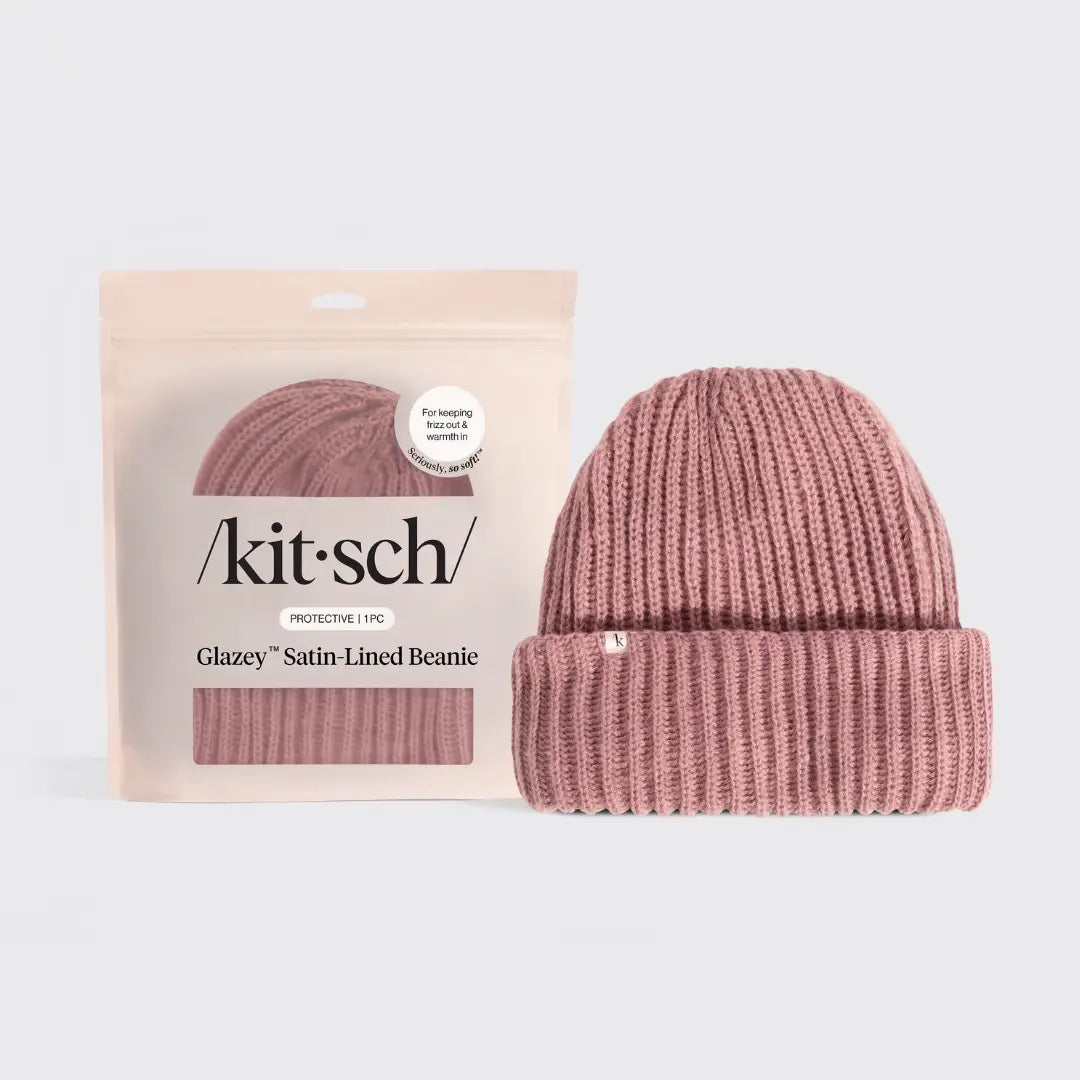 Kit.sch/ glaze satin lined beanie