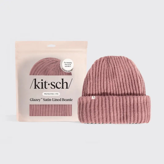 Kit.sch/ glaze satin lined beanie