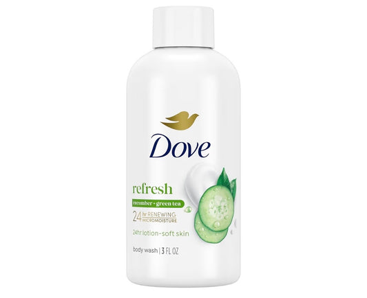 Dove body wash mini travel