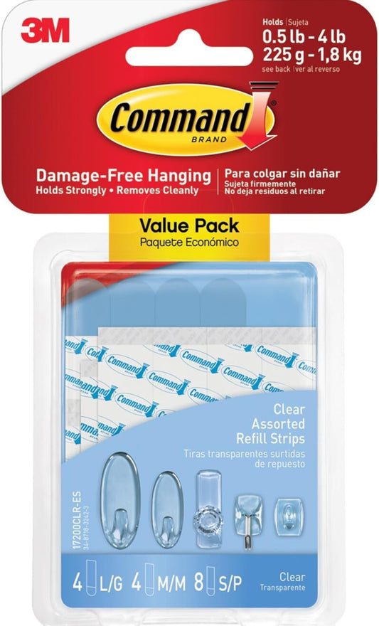 3M command strips 16 total