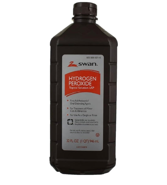 Hydrogen peroxide 16oz ￼
