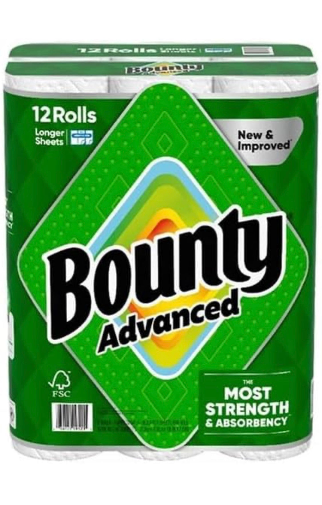 Bounty 12 roll selector size 91-Sheets 2Ply