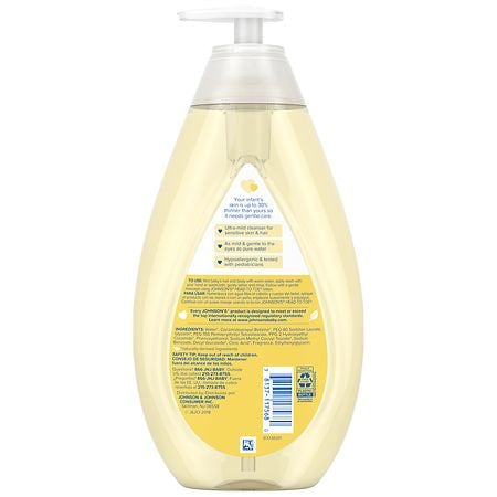 Johnson's Baby Head-To-Toe Tear-Free Body Wash & Shampoo, 27.1 fl oz