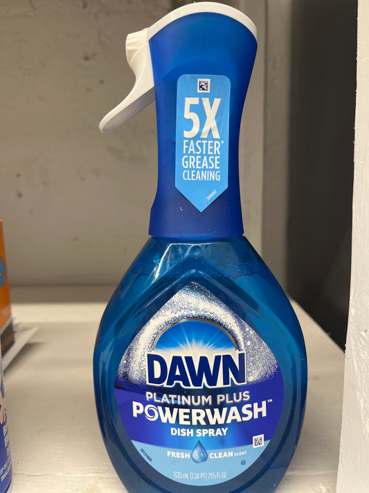 Dawn platinum power wash spray 21.5oz