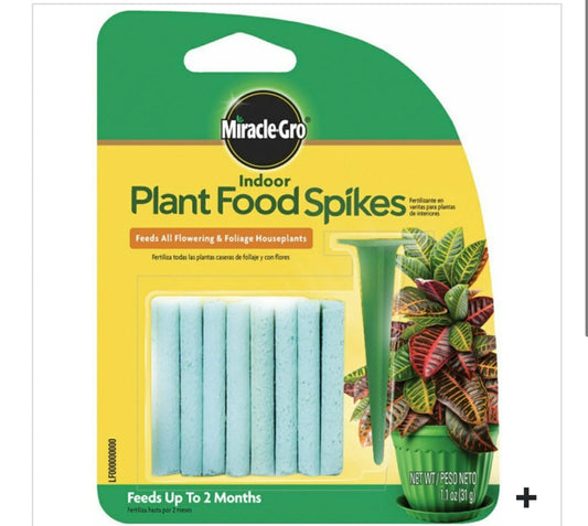 MIRACLE GRO FOOD-SPIKES-PAK/24
