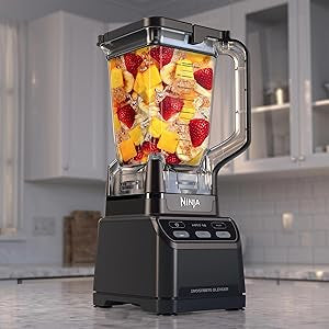Ninja Professional Countertop Blender with Auto IQ, 1400 Peak Watts, 72 Oz Pitcher, Total Crushing Blades, BPA Free, CO750B